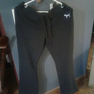 PINK Victoria secret Large yoga pants fits like M